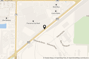 Map with location marker