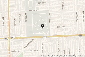 Map with location marker