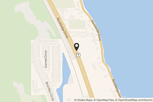 Map with location marker