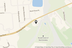 Map with location marker