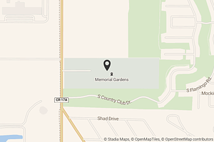 Map with location marker