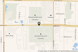 Map with location marker