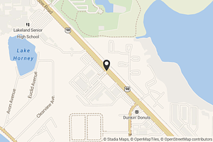 Map with location marker