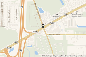 Map with location marker