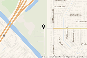 Map with location marker