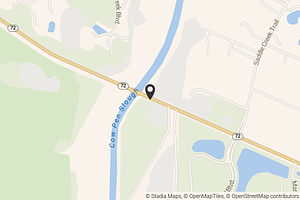 Map with location marker