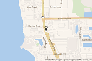 Map with location marker