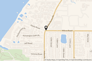 Map with location marker