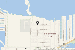 Map with location marker