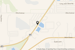 Map with location marker