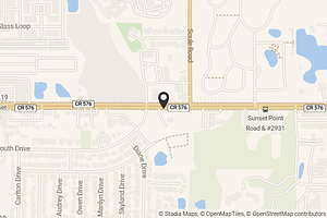 Map with location marker