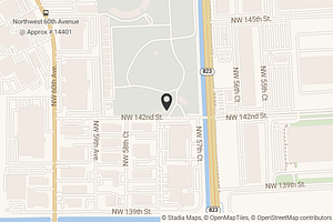 Map with location marker