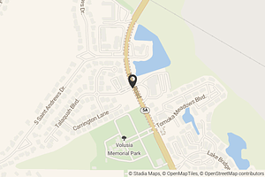 Map with location marker