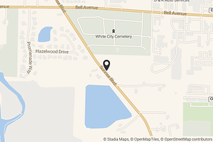 Map with location marker