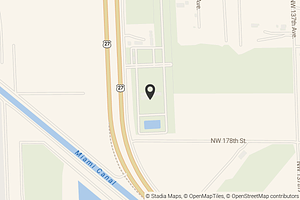 Map with location marker