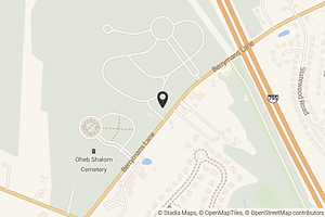 Map with location marker