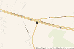 Map with location marker