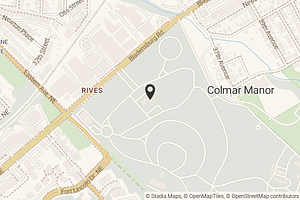 Map with location marker