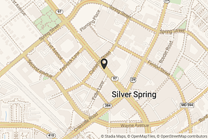 Map with location marker