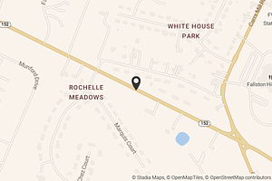 Map with location marker