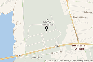 Map with location marker