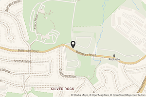 Map with location marker