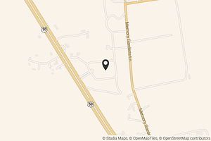 Map with location marker