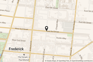 Map with location marker