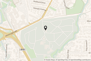 Map with location marker