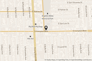 Map with location marker