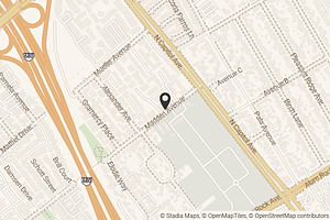 Map with location marker