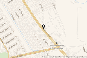 Map with location marker