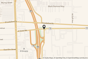 Map with location marker