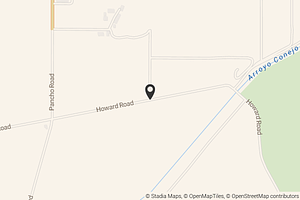 Map with location marker