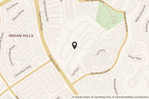 Map with location marker