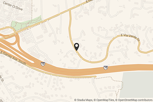 Map with location marker