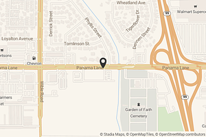 Map with location marker