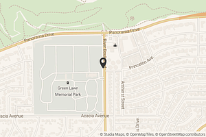 Map with location marker