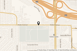 Map with location marker