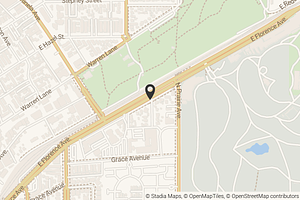 Map with location marker