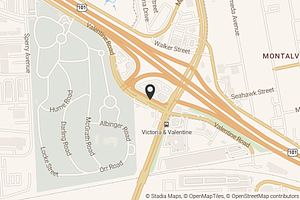 Map with location marker