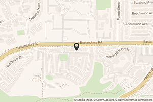 Map with location marker