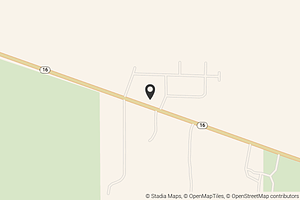 Map with location marker