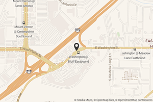 Map with location marker