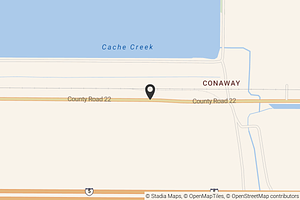 Map with location marker