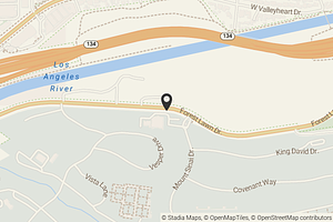 Map with location marker