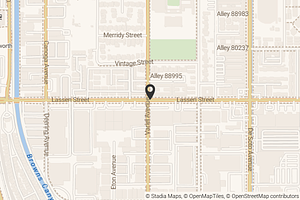 Map with location marker