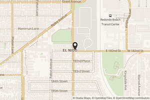 Map with location marker