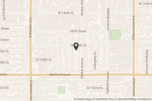 Map with location marker