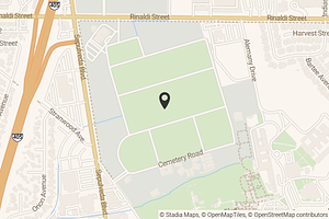 Map with location marker